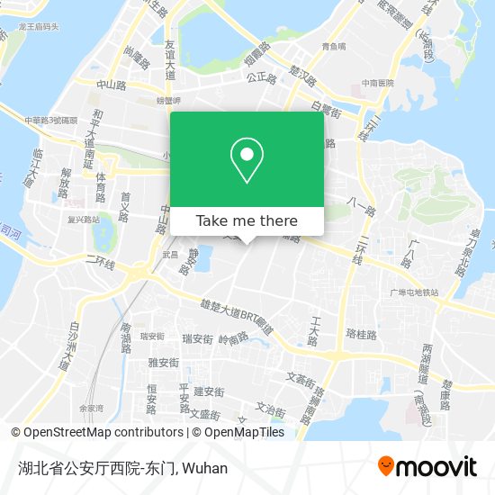 湖北省公安厅西院-东门 map