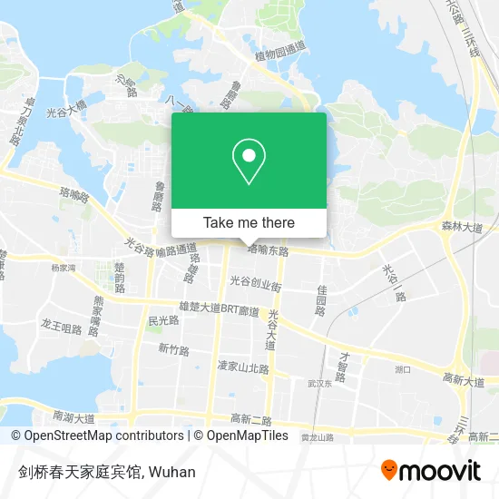 剑桥春天家庭宾馆 map