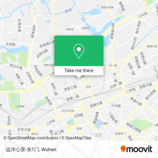 远洋心里-东1门 map