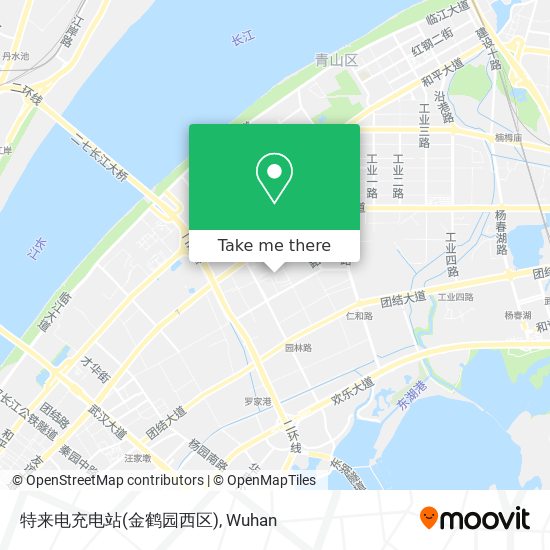 特来电充电站(金鹤园西区) map