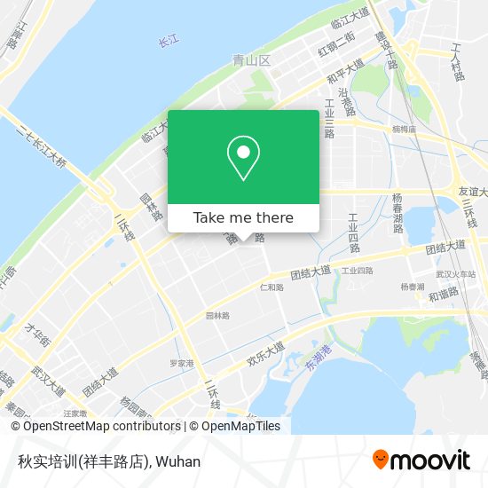秋实培训(祥丰路店) map