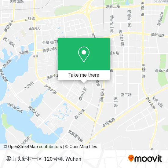 梁山头新村一区-120号楼 map