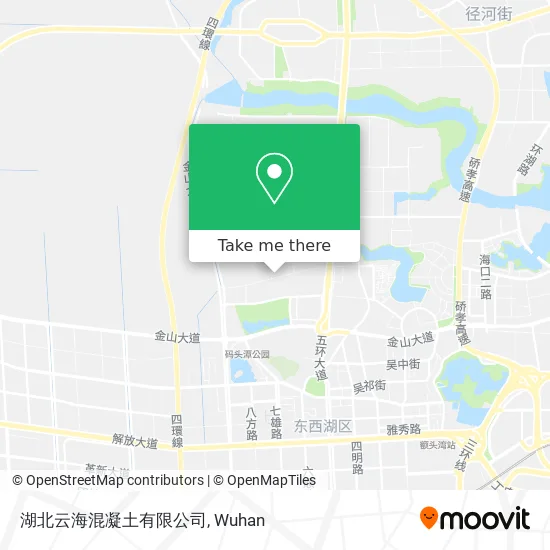 湖北云海混凝土有限公司 map