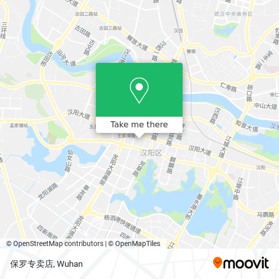 保罗专卖店 map