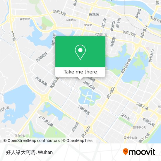 好人缘大药房 map