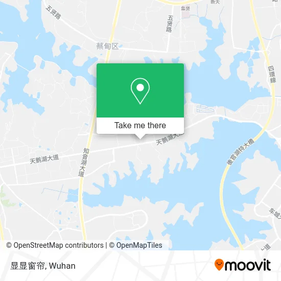 显显窗帘 map