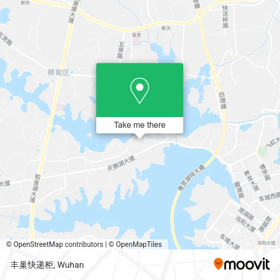 丰巢快递柜 map