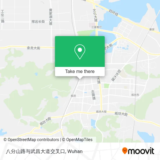 八分山路与武昌大道交叉口 map