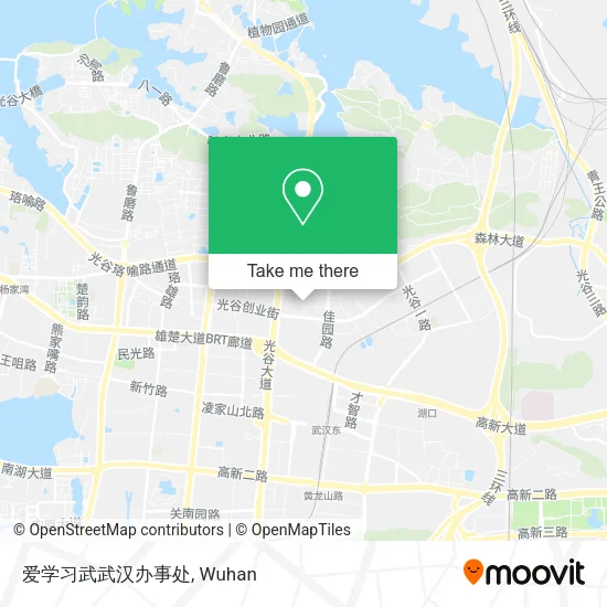 爱学习武武汉办事处 map