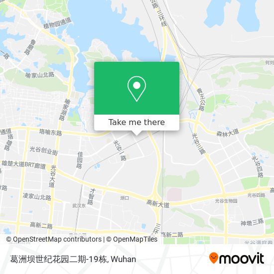 葛洲坝世纪花园二期-19栋 map