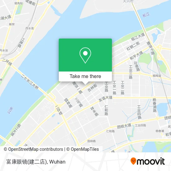 富康眼镜(建二店) map