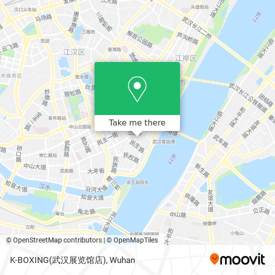K-BOXING(武汉展览馆店) map