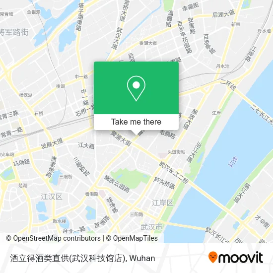 酒立得酒类直供(武汉科技馆店) map
