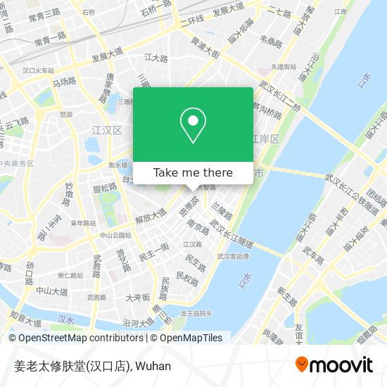 姜老太修肤堂(汉口店) map