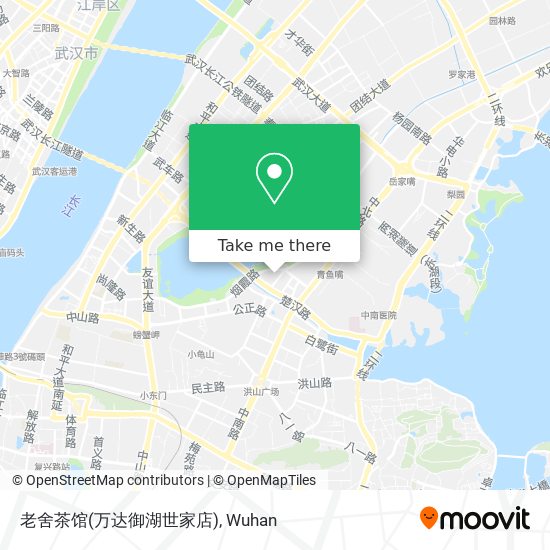 老舍茶馆(万达御湖世家店) map