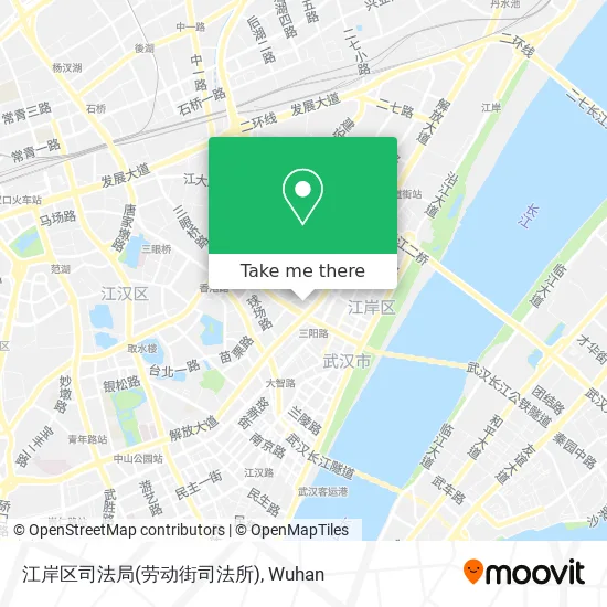 江岸区司法局(劳动街司法所) map