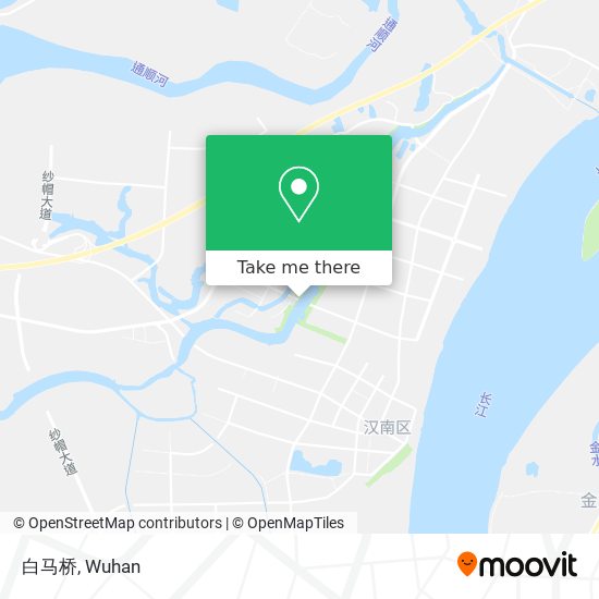 白马桥 map