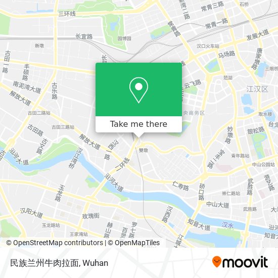 民族兰州牛肉拉面 map