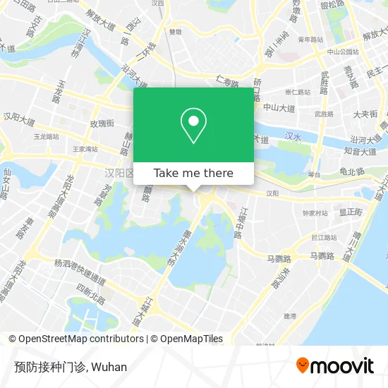 预防接种门诊 map