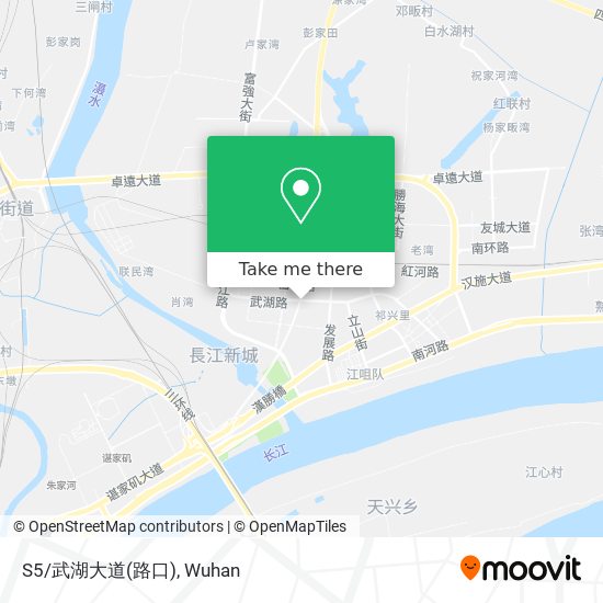 S5/武湖大道(路口) map