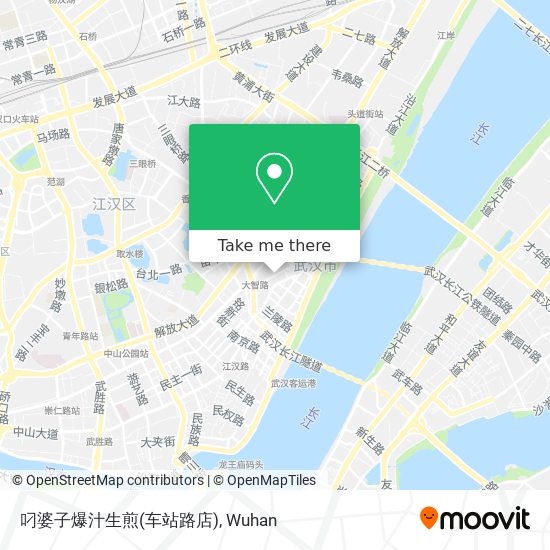 叼婆子爆汁生煎(车站路店) map