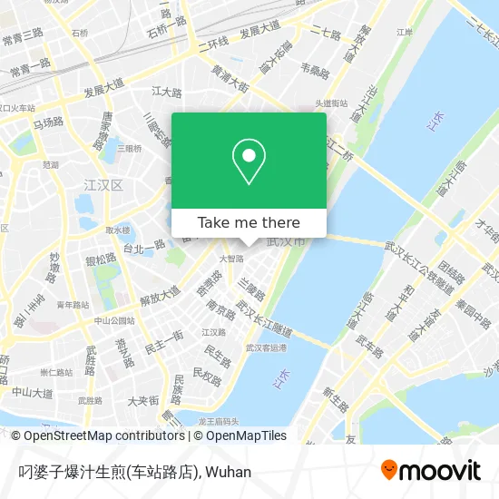叼婆子爆汁生煎(车站路店) map