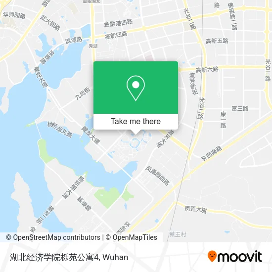 湖北经济学院栎苑公寓4 map