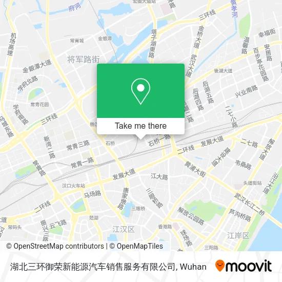 湖北三环御荣新能源汽车销售服务有限公司 map