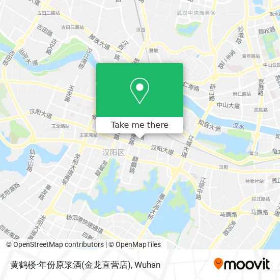 黄鹤楼·年份原浆酒(金龙直营店) map