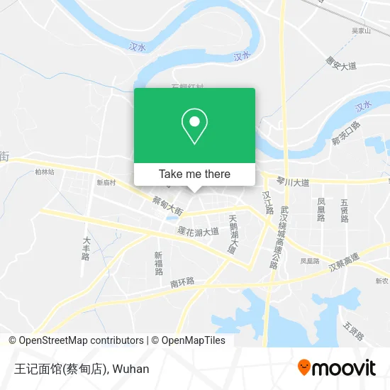 王记面馆(蔡甸店) map