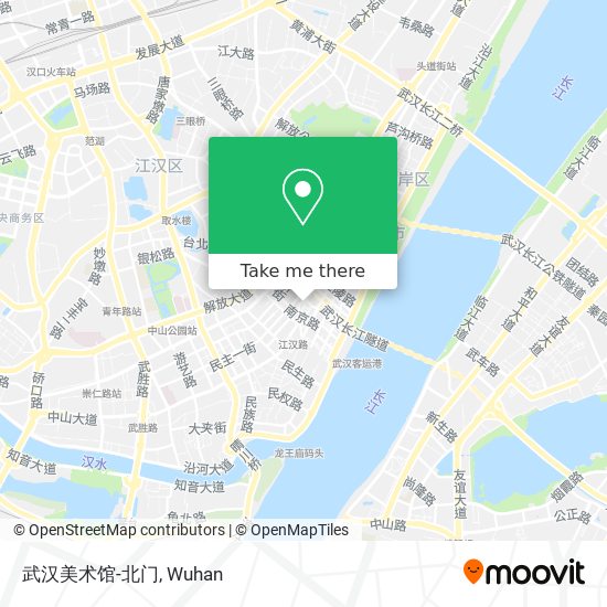 武汉美术馆-北门 map