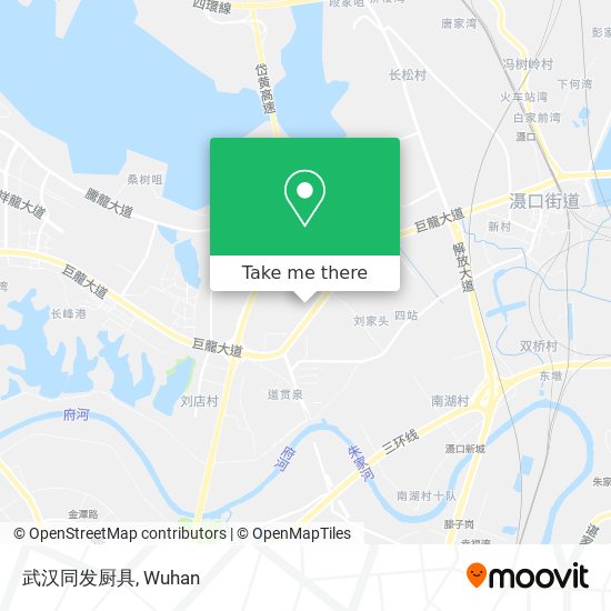 武汉同发厨具 map