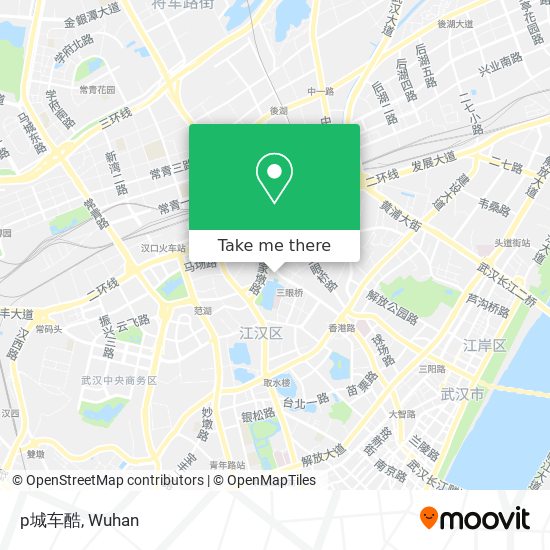 p城车酷 map