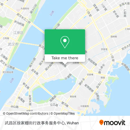 武昌区徐家棚街行政事务服务中心 map