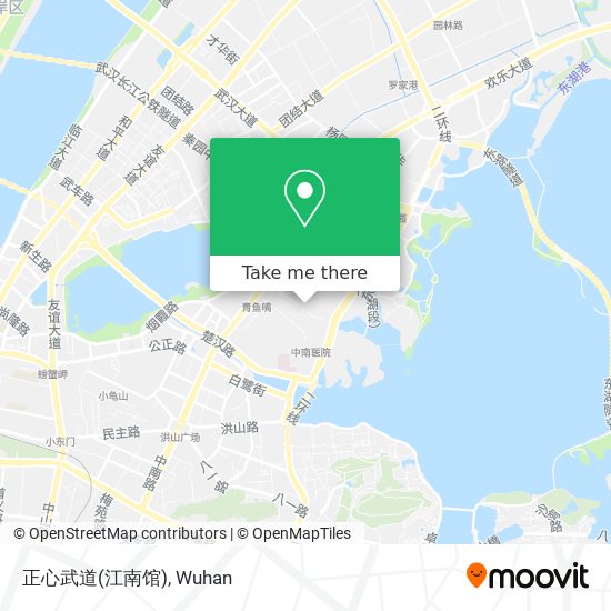 正心武道(江南馆) map