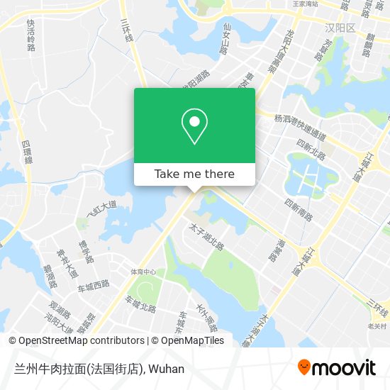 兰州牛肉拉面(法国街店) map