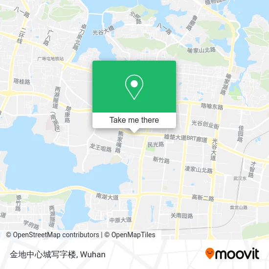 金地中心城写字楼 map