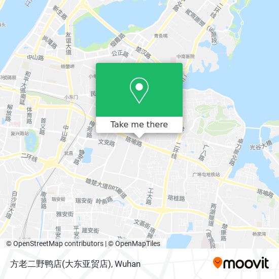 方老二野鸭店(大东亚贸店) map