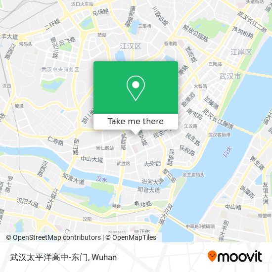武汉太平洋高中-东门 map