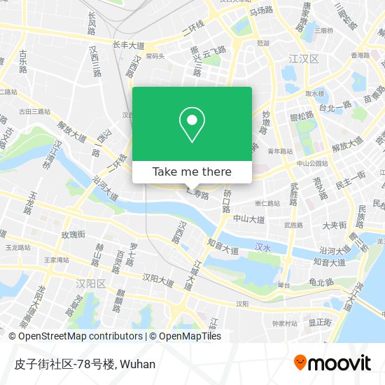 皮子街社区-78号楼 map
