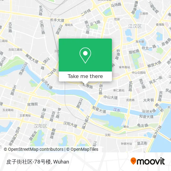 皮子街社区-78号楼 map