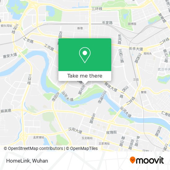 HomeLink map