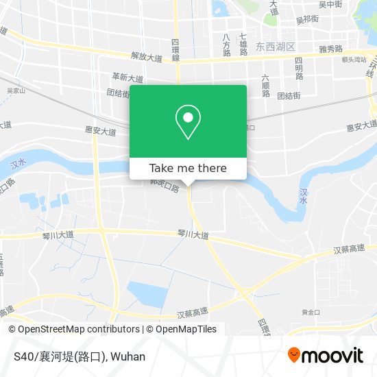 S40/襄河堤(路口) map