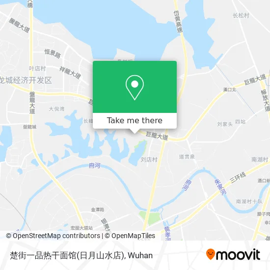楚街一品热干面馆(日月山水店) map