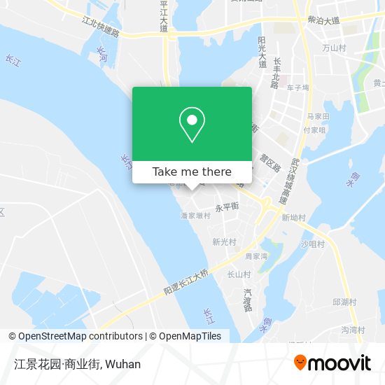 江景花园·商业街 map