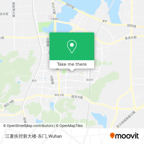 江夏疾控新大楼-东门 map
