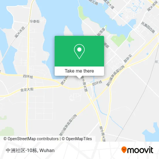 中洲社区-10栋 map