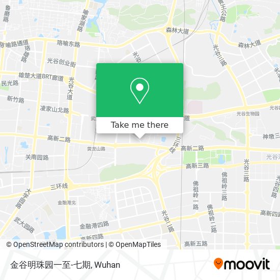 金谷明珠园一至-七期 map