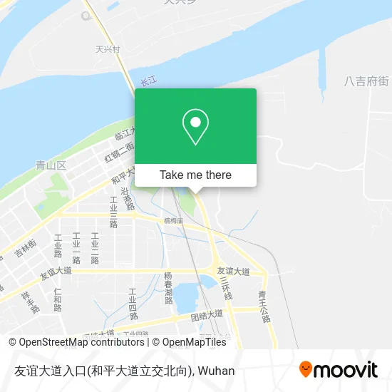 友谊大道入口(和平大道立交北向) map