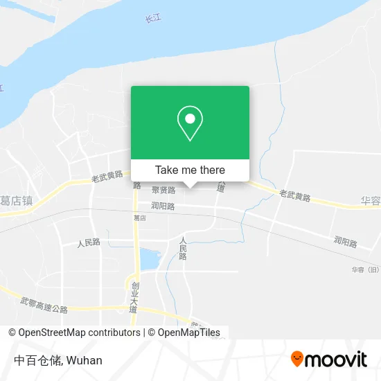 中百仓储 map